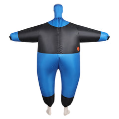 Invincible Saison 3(2025) Mark Grayson Gonflable Combinaison Noire et Bleue Cosplay Costume