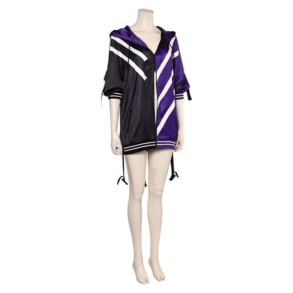 Jeu Tekken 8 Reina Veste à Capuche Cosplay Costume