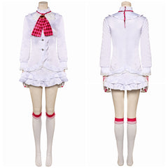 Jeu Tekken Lili Tenue Blanche Cosplay Costume