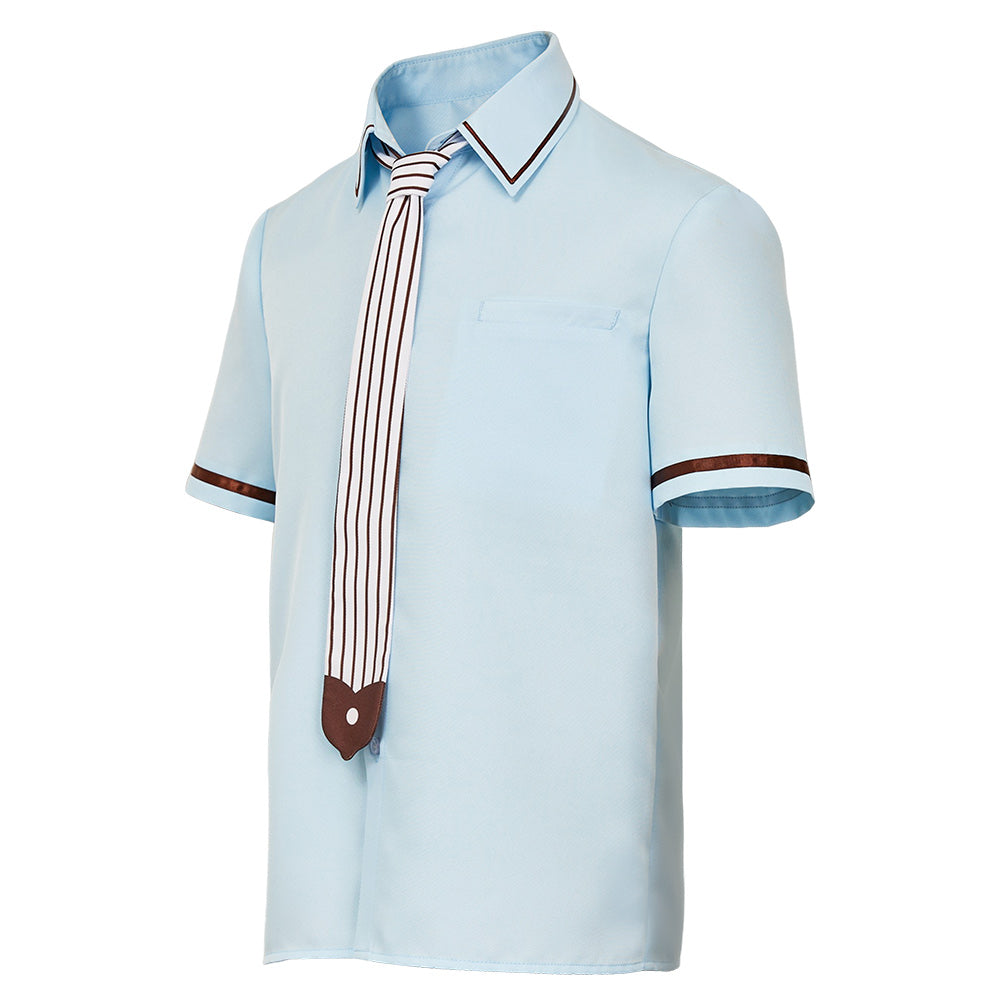 Jibaku Shōnen Hanako-kun 2(2025) Hanako Kun Chemise Bleue Cosplay Costume