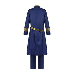 JJBA Enrico Pucci Tenue Bleu Marine Cosplay Costume