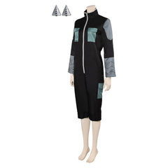 Kaiju No.8 Ashiro Mina Combinaison Noire Cosplay Costume