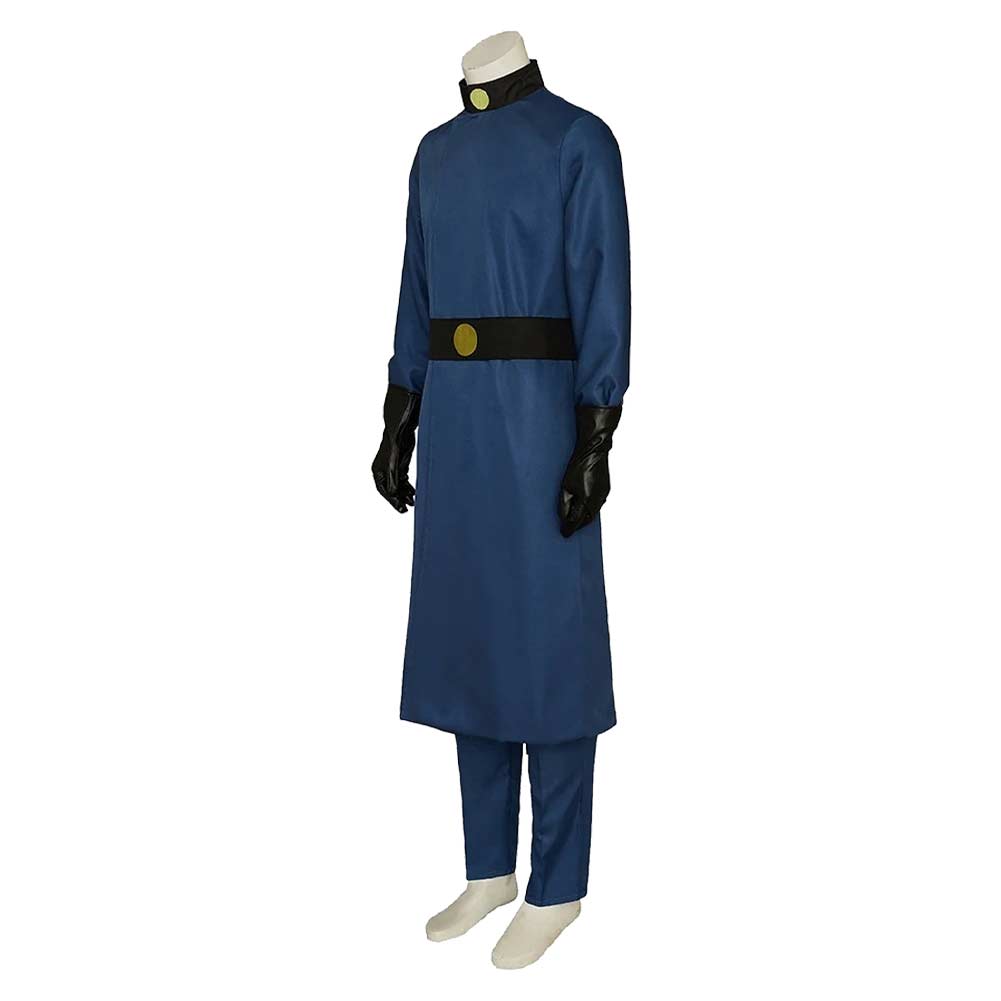 Kim Possible Dr. Drakken Uniforme Bleu Cosplay Costume