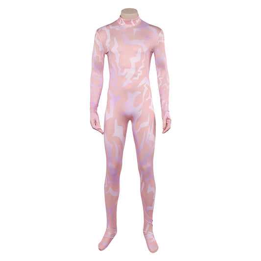 KPop Demon Hunters(2025) Jinu Saja Combinaison Imprimée Demon Motifs Cosplay Costume