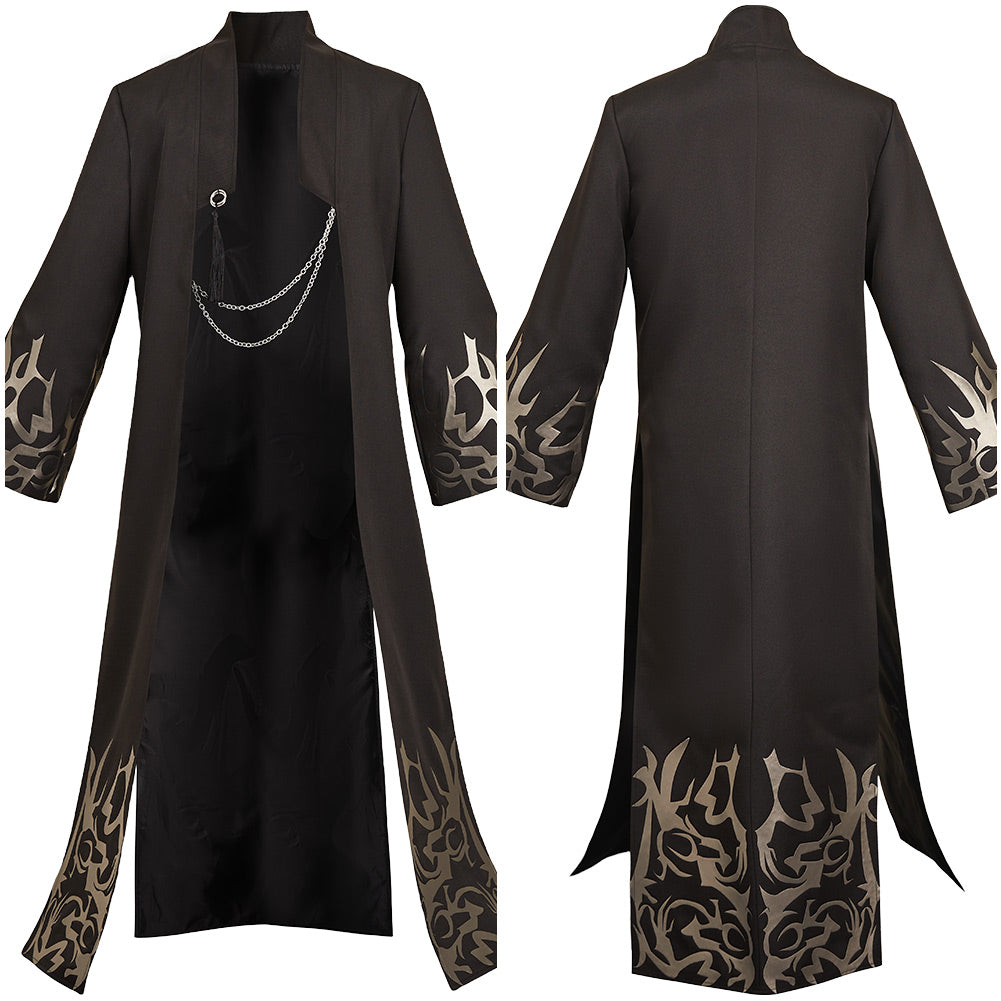 KPop Demon Hunters(2025) Saja Boys Jinu Veste Noire Cosplay Costume