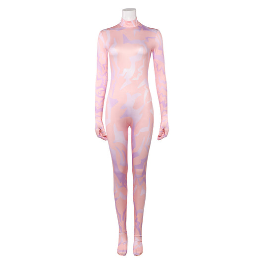 KPop Demon Hunters(2025) Zoey Combinaison Rose Cosplay Costume