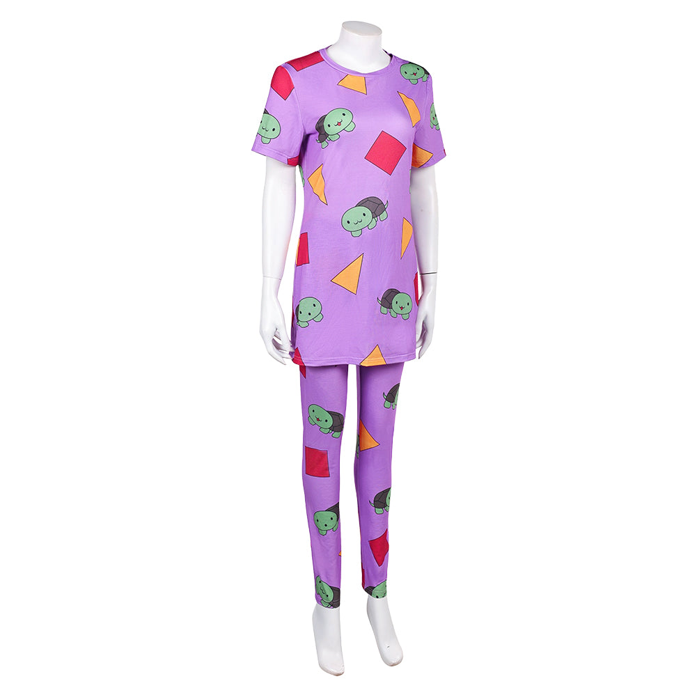 KPop Demon Hunters(2025) Zoey Pyjama Violet Cosplay Costume