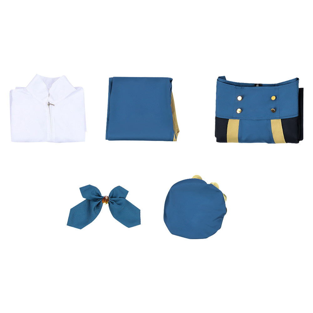 Kunon the Sorcerer Can See(2026) Kunon Gurion Robe Bleue Cosplay Costume