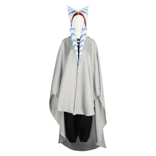 La Guerre des Étoiles AhsokaTano Tenue Grise Cosplay Costume