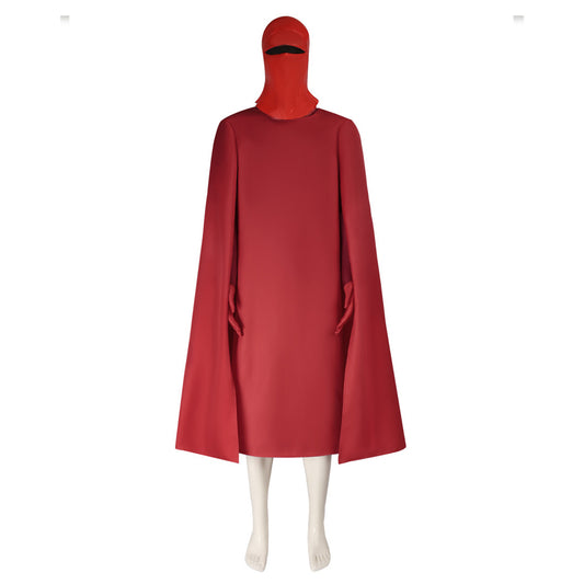 La Guerre des Étoiles Garde Royale de L'Empereur Tenue Rouge Cosplay Costume