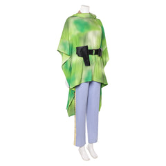La Guerre des Étoiles Princess Leia Tenue de Cape Camouflage Verte Cosplay Costume