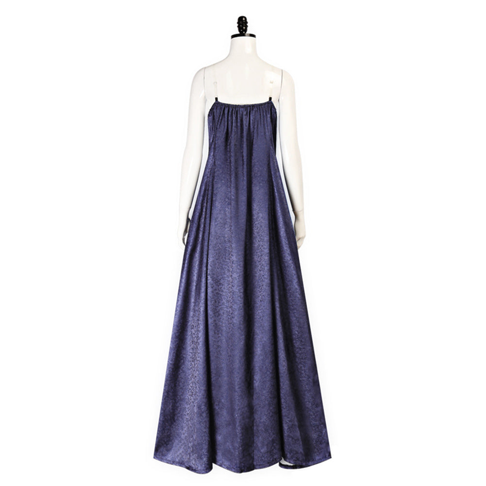 La Guerre des Étoiles Sola Naberrie Tenue Noire et Violette Cosplay Costume