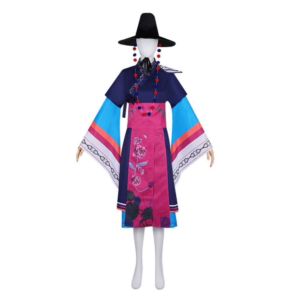 La Première Génération Tenue Violette et Rose Cosplay Costume