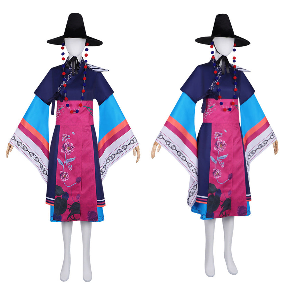La Première Génération Tenue Violette et Rose Cosplay Costume
