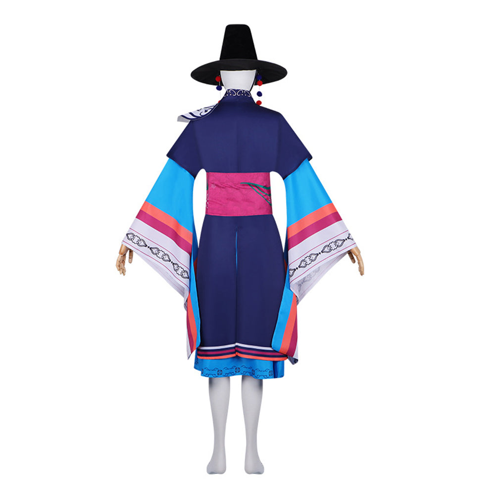 La Première Génération Tenue Violette et Rose Cosplay Costume