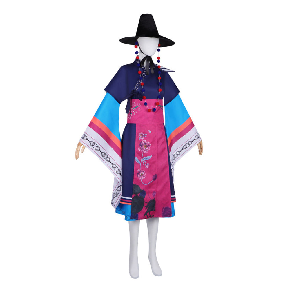 La Première Génération Tenue Violette et Rose Cosplay Costume