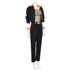 Les Bad Guys 2(2025) M. Loup Tenue Noire Cosplay Costume