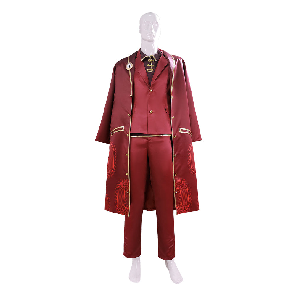 Limbus Company Lei Heng Tenue Rouge Cosplay Costume