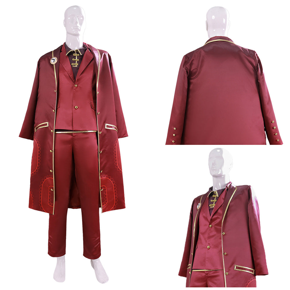 Limbus Company Lei Heng Tenue Rouge Cosplay Costume
