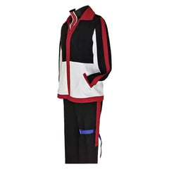 Limbus Company Yuri Tenue Noire et Rouge Cosplay Costume