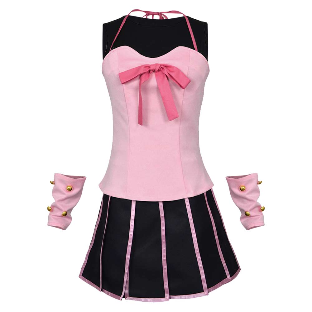 Lucy Steel Cosplay Costume Halloween Carnival Party Suit