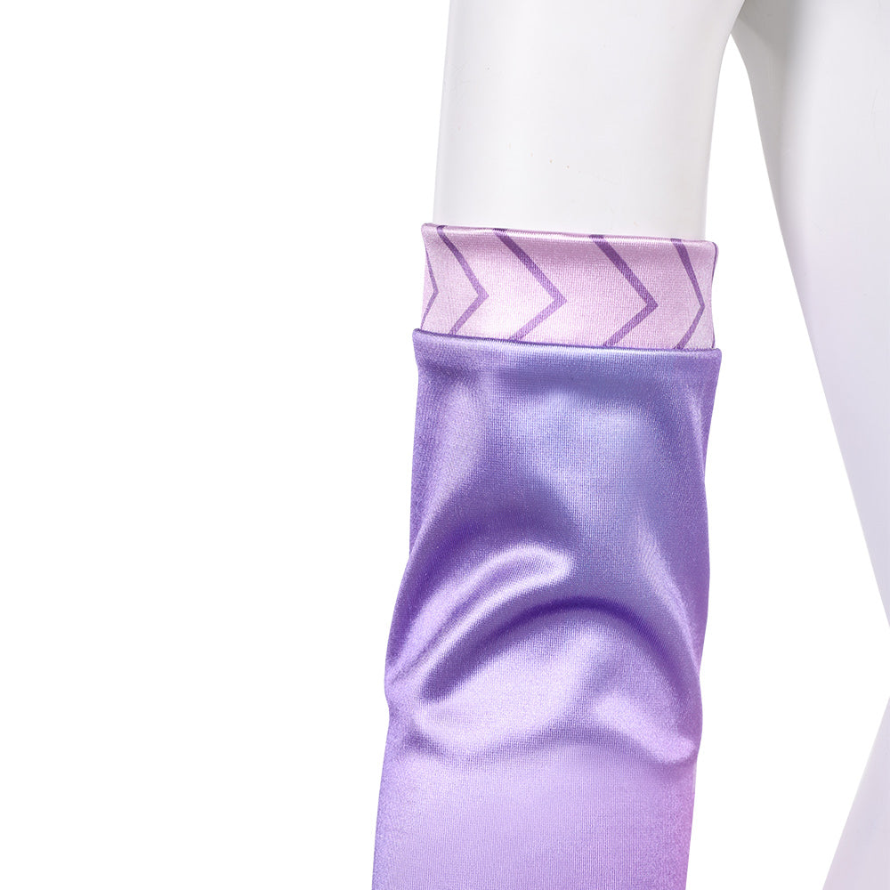 Luna Snow Disco Revolution Peau Tenue Violette Cosplay Costume