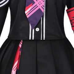 Magical Girl Witch Trials Nikaidou Hiro Tenue Noire Cosplay Costume