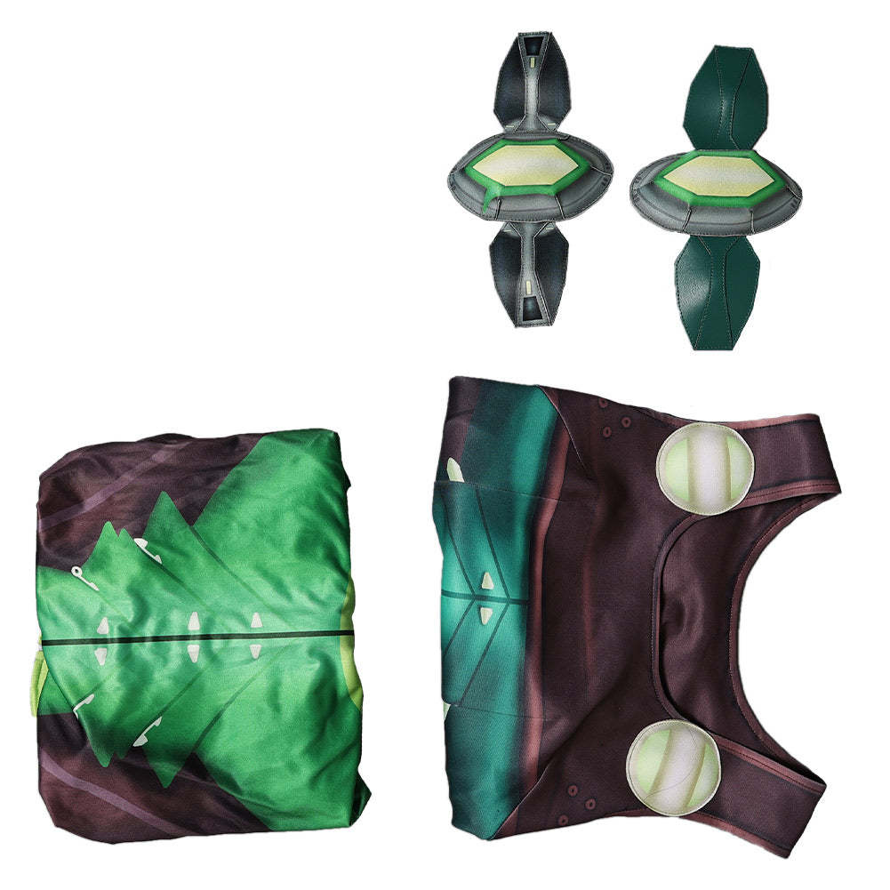 Mantis Tenue Verte Cosplay Costume