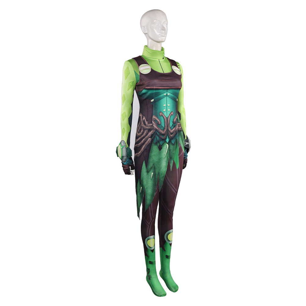 Mantis Tenue Verte Cosplay Costume