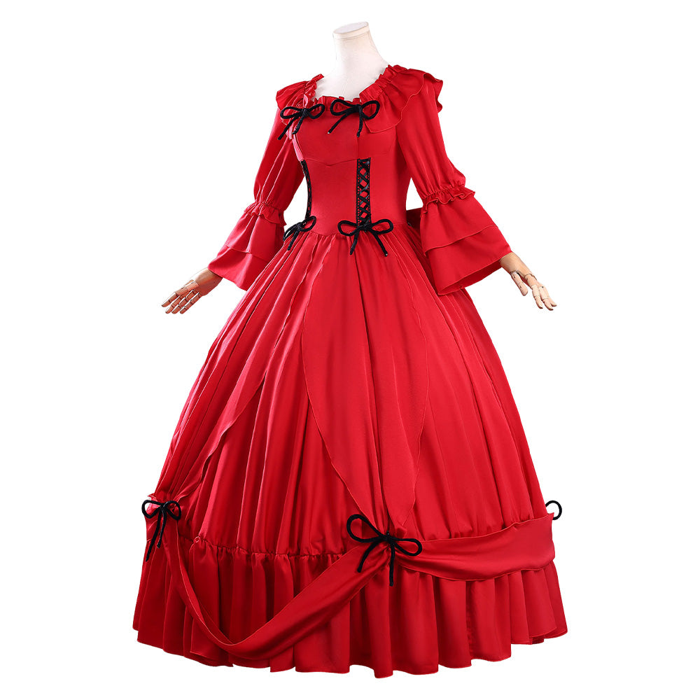 May I Ask for One Final Thing? Scarlet El Vandimion Robe Rouge Cosplay Costume