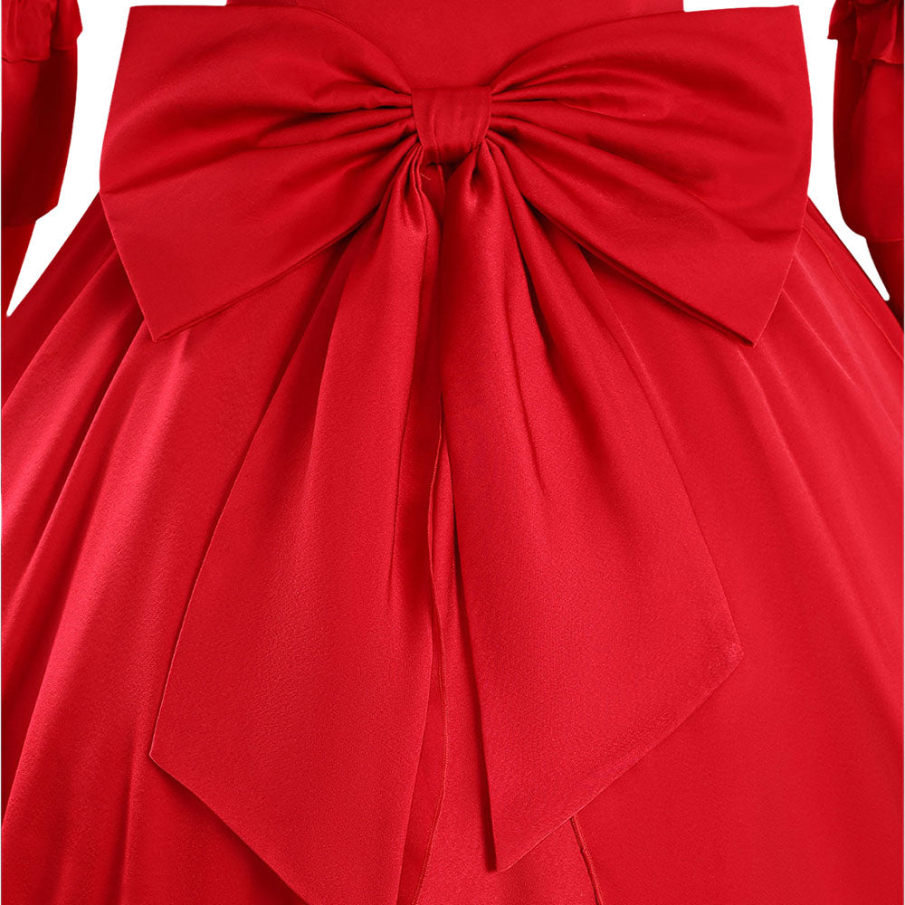 May I Ask for One Final Thing? Scarlet El Vandimion Robe Rouge Cosplay Costume