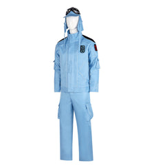 Mickey 17(2025) Mickey Tenue Bleue Cosplay Costume