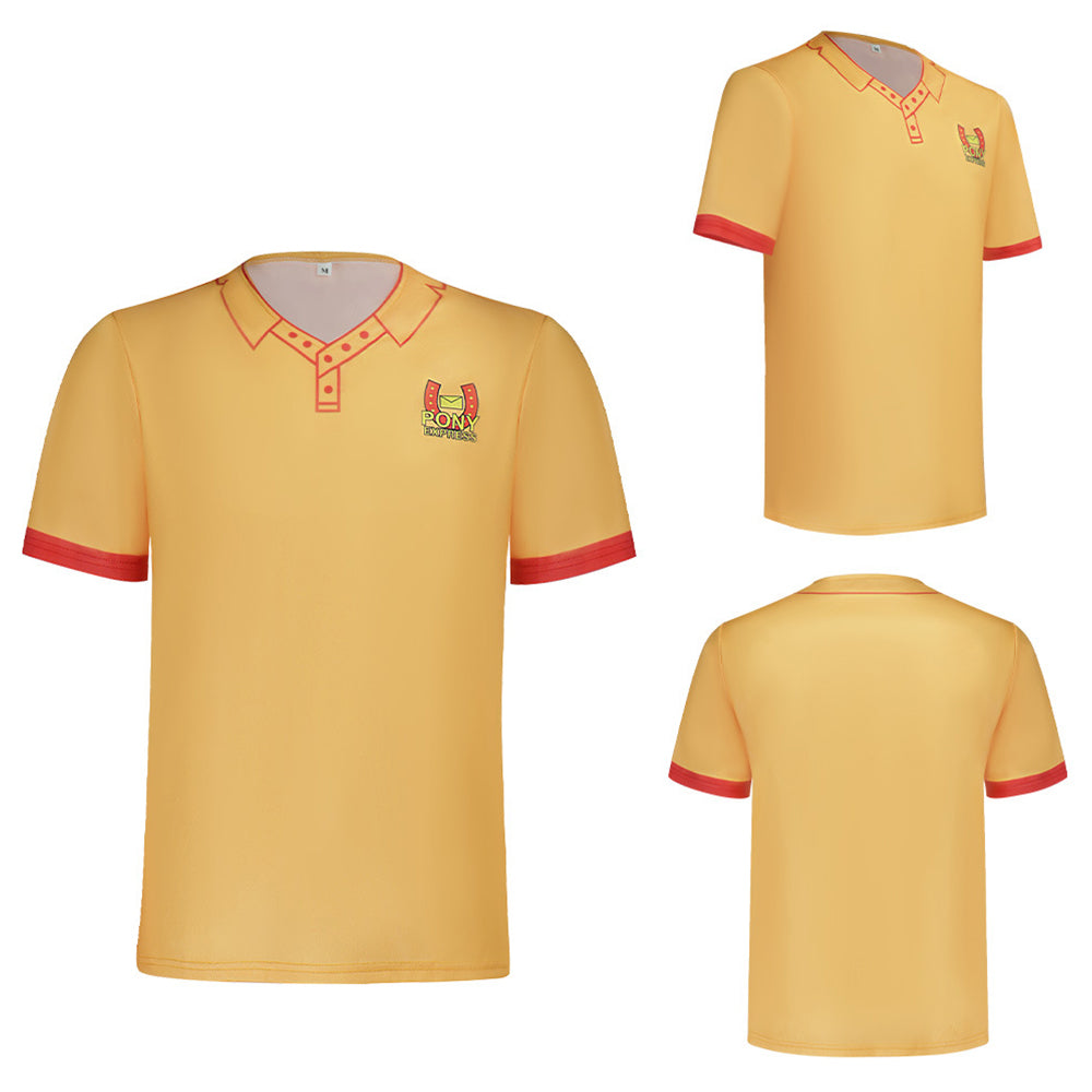 Mouthwashing Swansea T-shirt Jaune+Chapeau Cosplay Costume