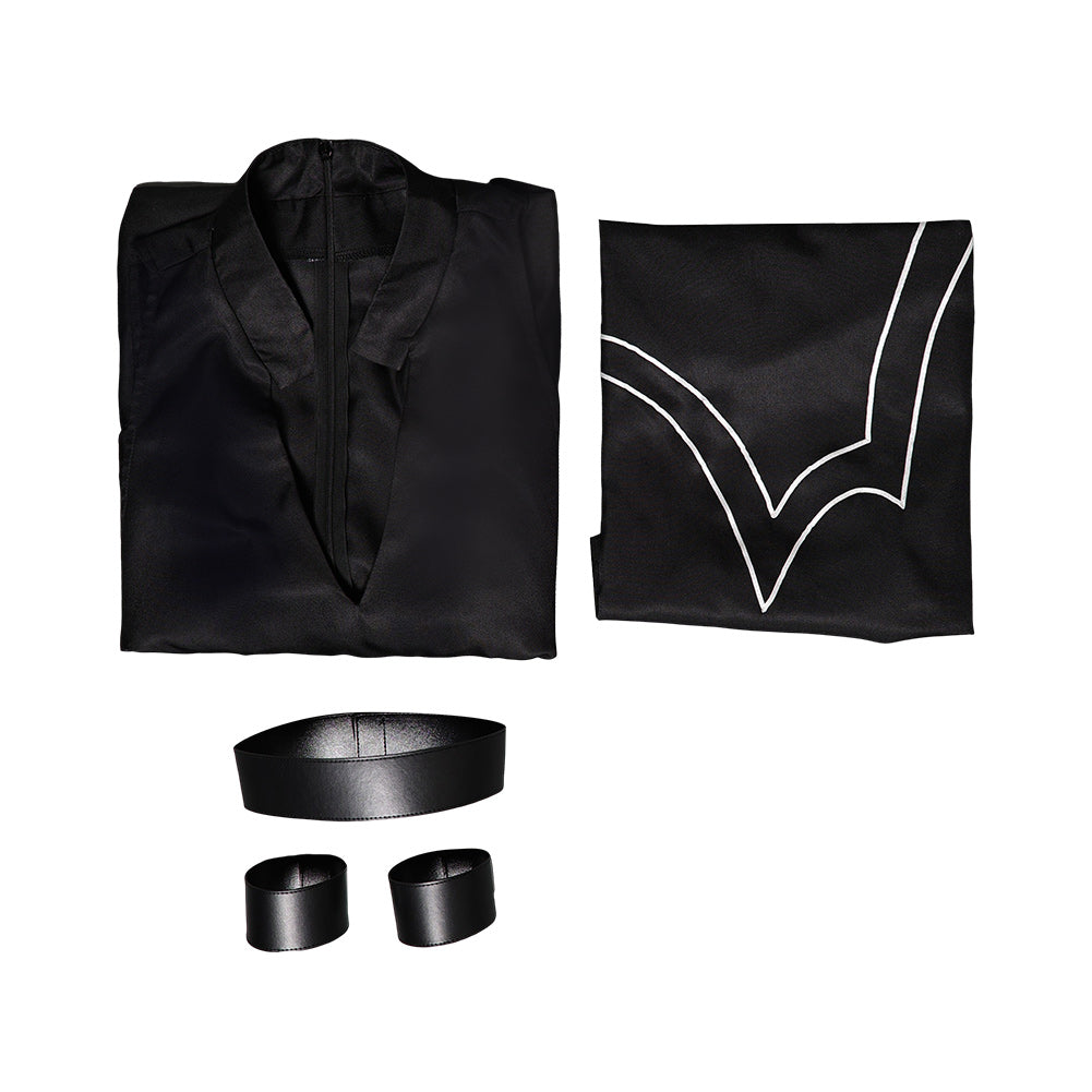 New Panty & Stocking with Garterbelt(2025) Polyurethane Tenue Noire Cosplay Costume
