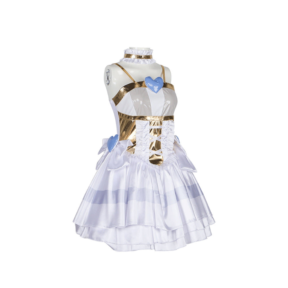 New Panty & Stocking with Garterbelt(2025) Stocking Anarchy Robe Blanche Cosplay Costume