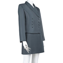 Nosferatu, Fantôme de La Nuit 1979 Vampire Tenue de Jupe Grise Cosplay Costume
