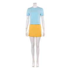 One Piece Live Action 2(2026) Nami Tenue Bleue et Jaune Cosplay Costume