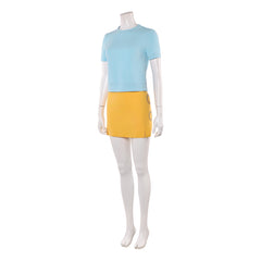 One Piece Live Action 2(2026) Nami Tenue Bleue et Jaune Cosplay Costume