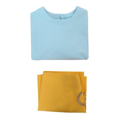 One Piece Live Action 2(2026) Nami Tenue Bleue et Jaune Cosplay Costume