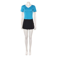 One Piece Live Action 2(2026) Nami Tenue Bleue et Noire Cosplay Costume Ver.2
