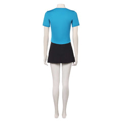 One Piece Live Action 2(2026) Nami Tenue Bleue et Noire Cosplay Costume Ver.2
