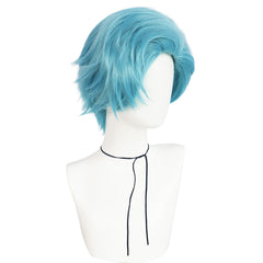 Oshi No Ko Aqua Hoshino Cosplay Perruque Bleue