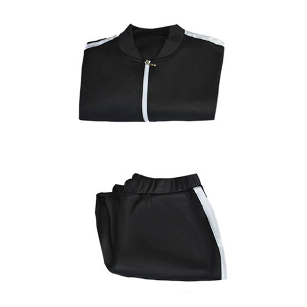 Oshi No Ko Saison 2(2024) Hoshino Aquamarine Tenue de Sport Noire Cosplay Costume