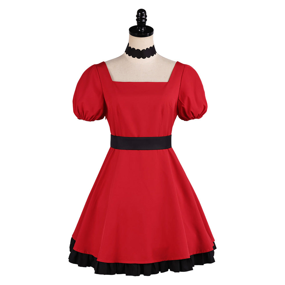 Oshi No Ko Saison 3(2026) Hoshino Rubii Robe Rouge et Noire Cosplay Costume
