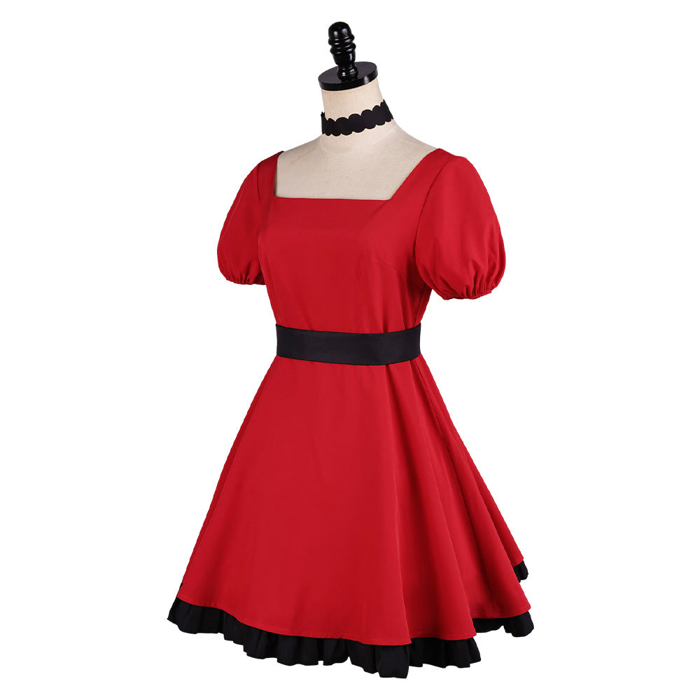 Oshi No Ko Saison 3(2026) Hoshino Rubii Robe Rouge et Noire Cosplay Costume