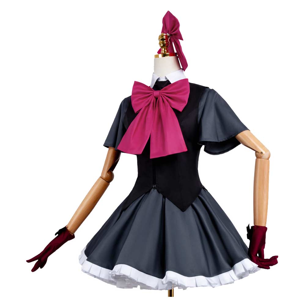 Oshi No Ko Saison 3(2026) Ruby Hoshino Robe Rouge et Noire Cosplay Costume
