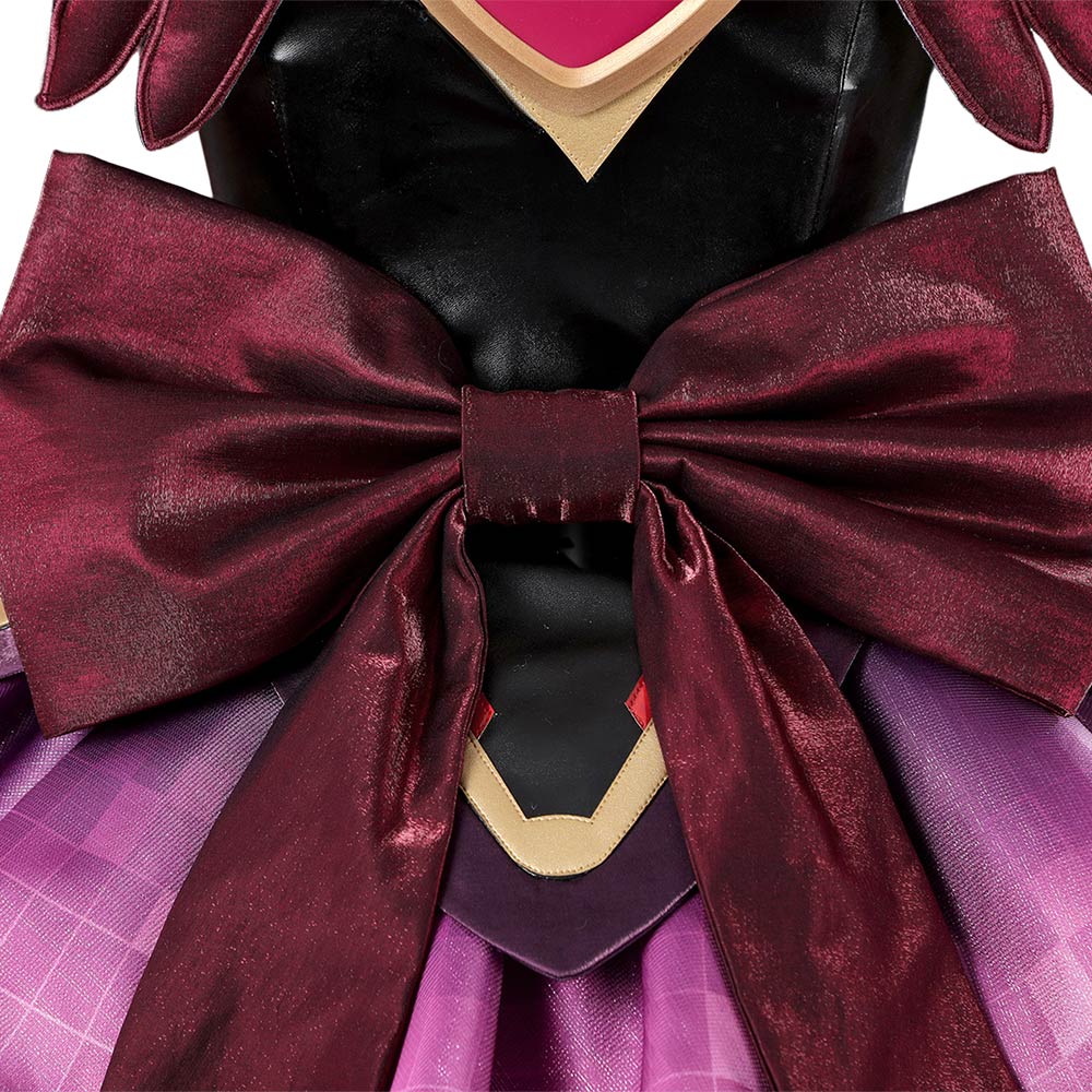 Overwatch 2 Juno Heart of Hope Skin Mythique Noire et Rouge Cosplay Costume