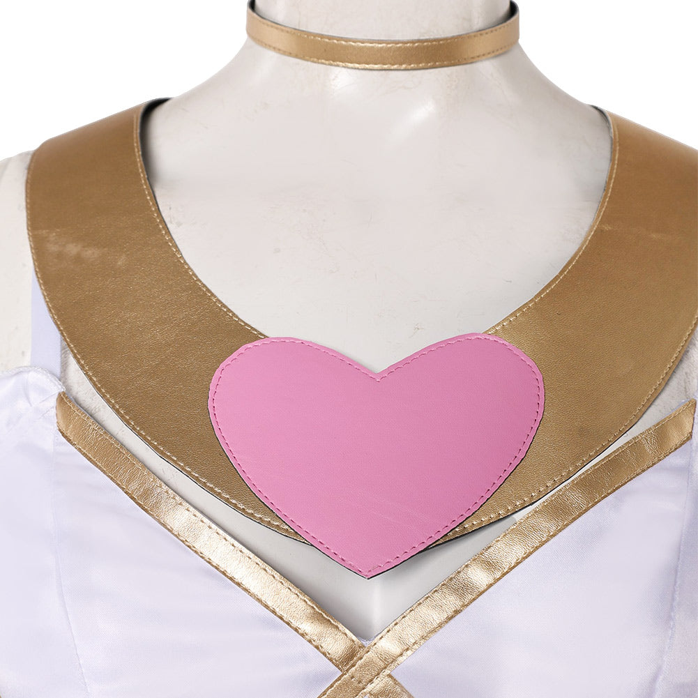 Panty & Stocking Panty Tenue de Combat Blanche Cosplay Costume
