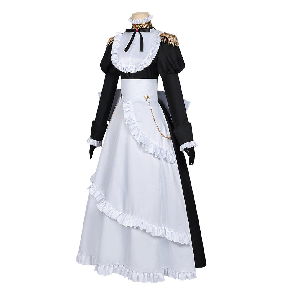 Playing Death Games to Put Food on the Table(2026) Benya Robe de Soubrette Cosplay Costume