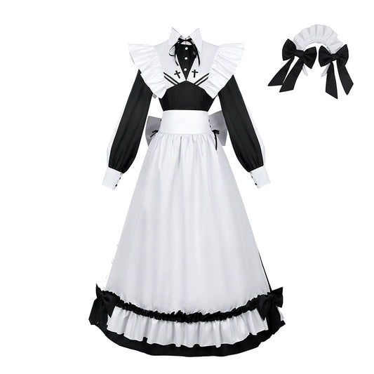 Playing Death Games to Put Food on the Table(2026) Yuuki Sorimachi Tenue de Soubrette Cosplay Costume